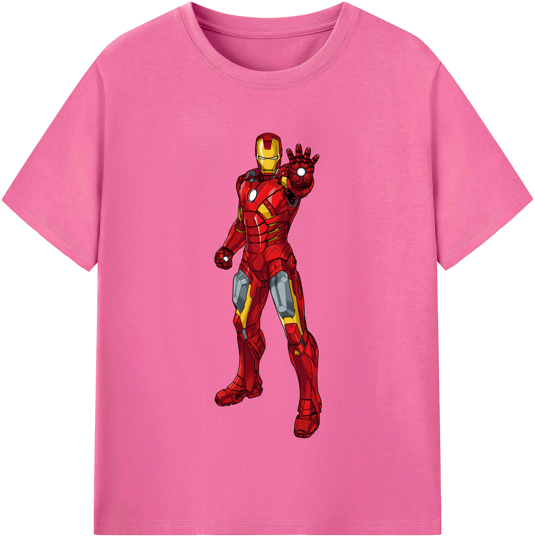 （画像用） アベンジャーズ The Avengers レディースカジュアルプリントTシャツ（綿100％）